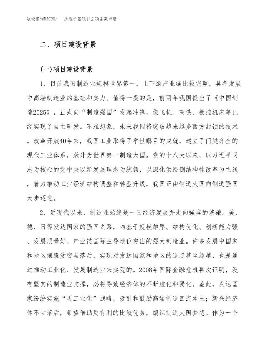 压裂桥塞项目立项备案申请.docx_第5页