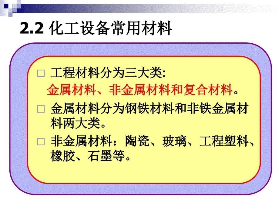 化工设备机械基础应用教程 教学课件 ppt 作者 蔡晓君第2章   化工设备材料及热处理_第5页