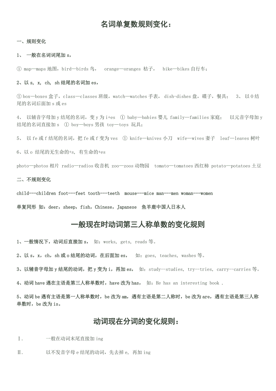 动词现在分词的变化规则7 57 44资料_第1页