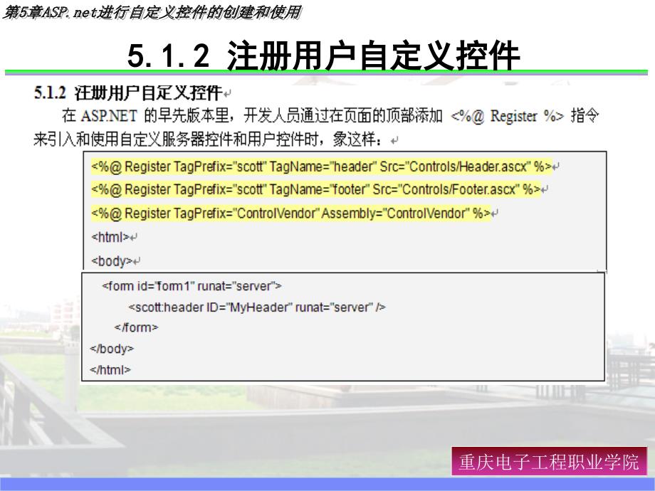 ASP.NET C# 2008 项目开发案例教程 教学课件 ppt 作者 郎登何第5章_第4页