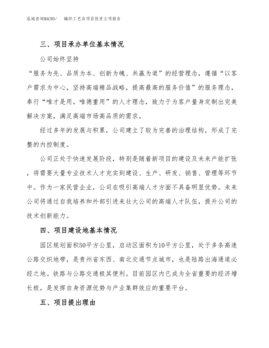 编织工艺品项目投资立项报告.docx_第2页