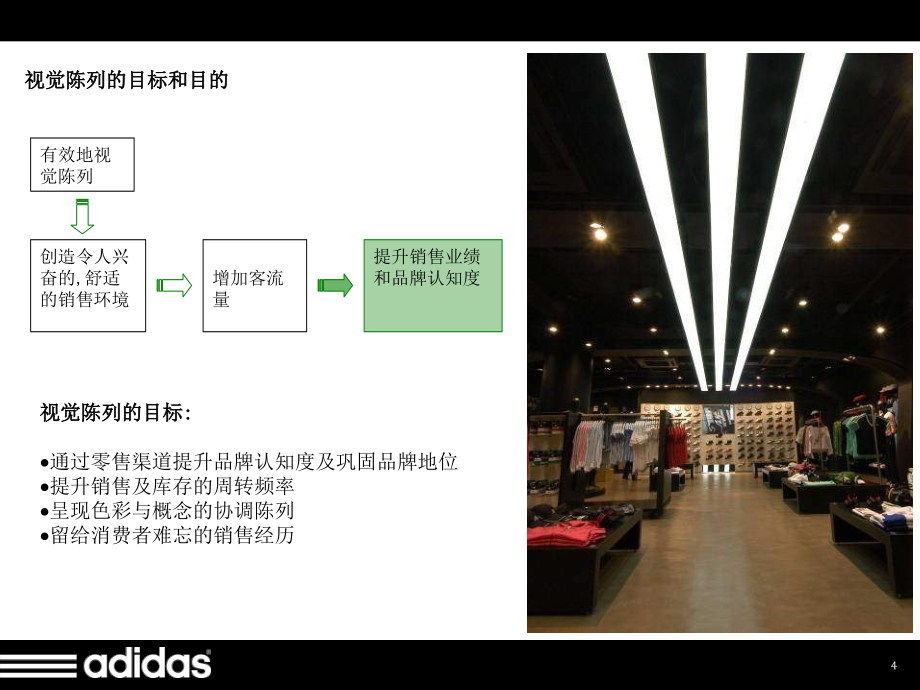 运动服装鞋陈列(阿迪达斯实例陈列资料)课件_第4页