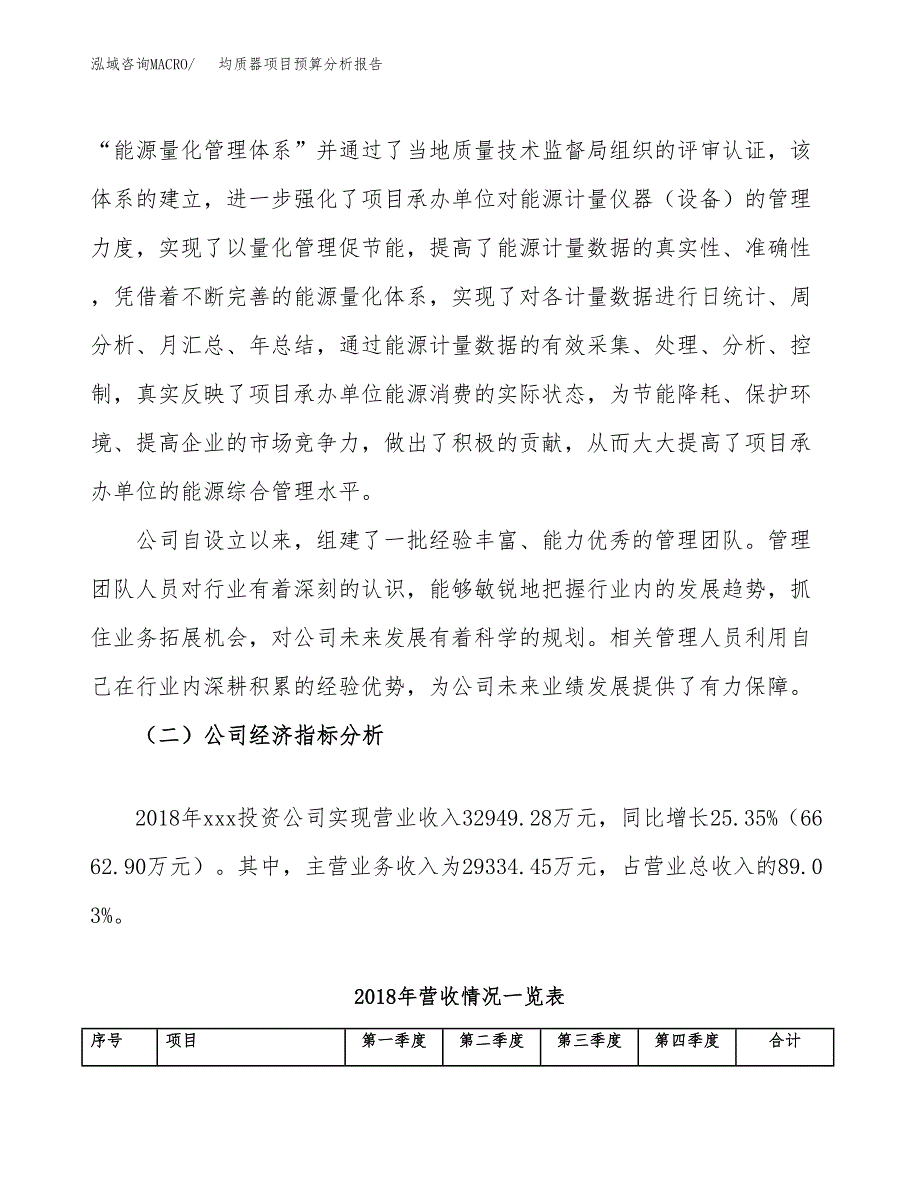 均质器项目预算分析报告_第3页