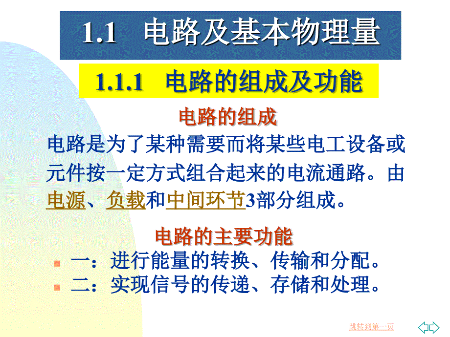 电工与电子学 教学课件 ppt 作者 钟绍实 主编 周研 副主编第1章 电路的基本概念与直流电路的分析_第4页