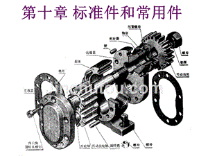 工程图学 第2版 教学课件 ppt 作者 鲁屏宇_ 第一讲：螺纹