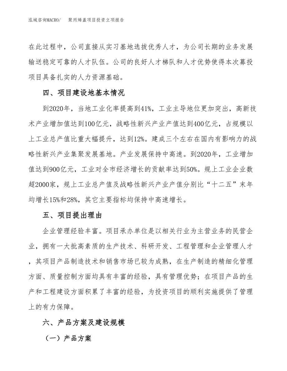 聚丙烯盖项目投资立项报告.docx_第3页