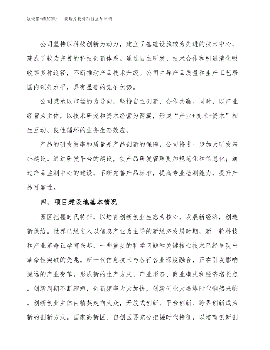 麦瑞片投资项目立项申请模板.docx_第2页