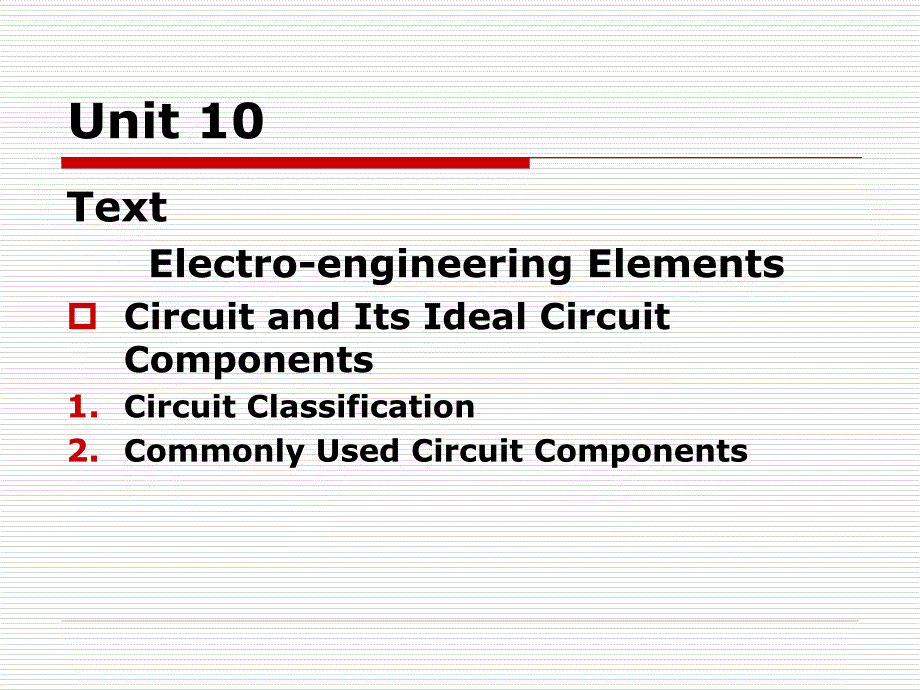 机电专业英语 教学课件 ppt 作者 周美蓉 Part 3 Mechanical and Electrical Engineering Technology_第2页