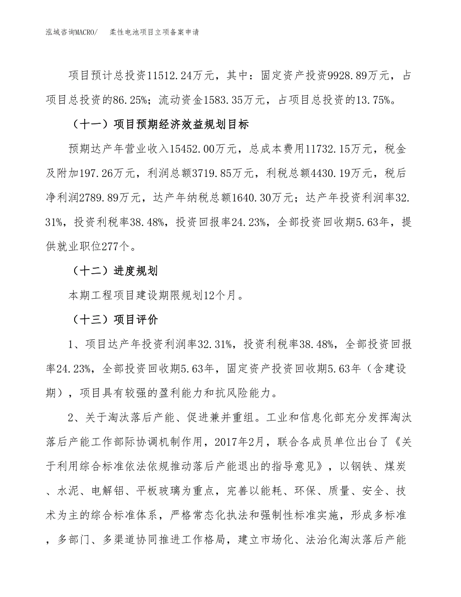 柔性电池项目立项备案申请.docx_第4页