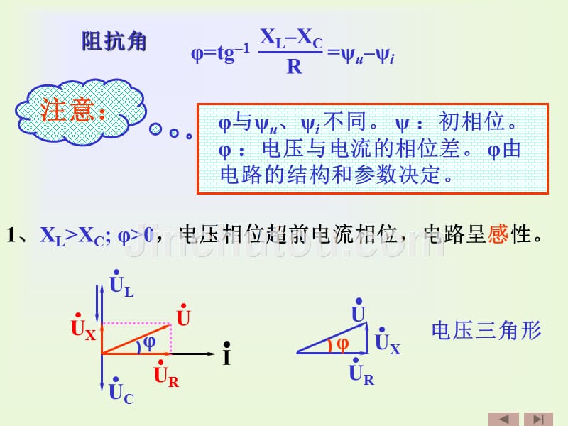 北京航空航天大学电路分析课件第九章正弦稳态电路的分析_第5页