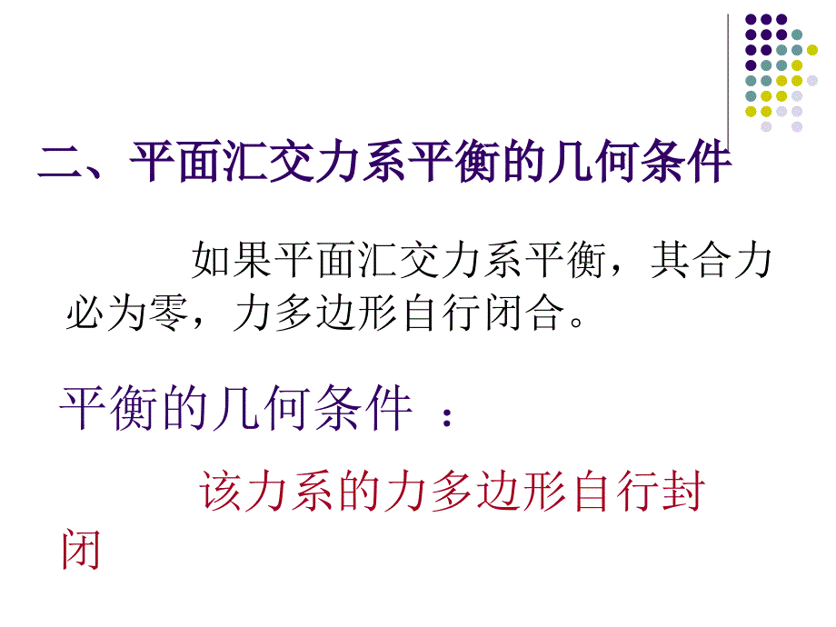 理论力学 教学课件 ppt 作者 王志伟 马明江第2章2-1_第4页