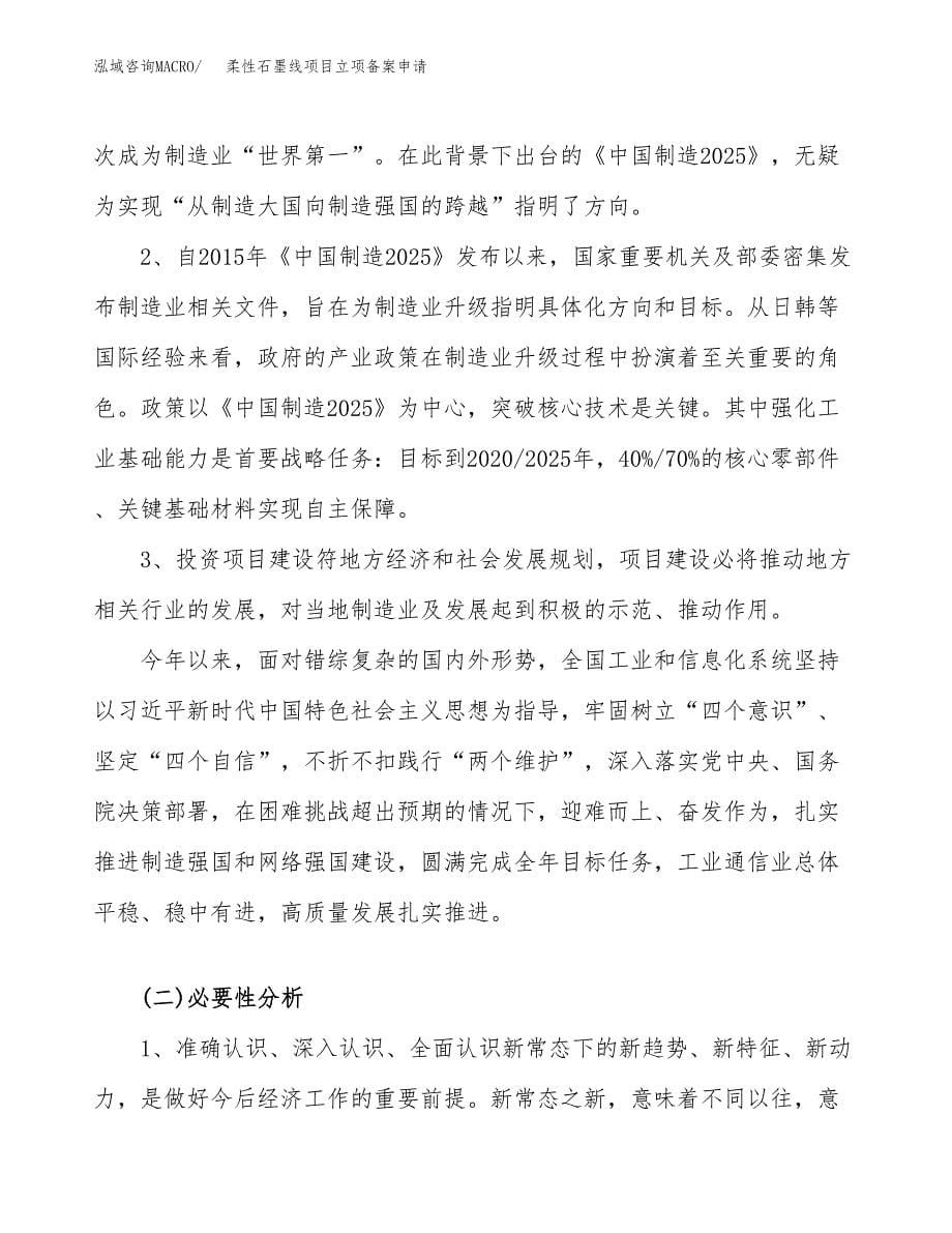 柔性石墨线项目立项备案申请.docx_第5页