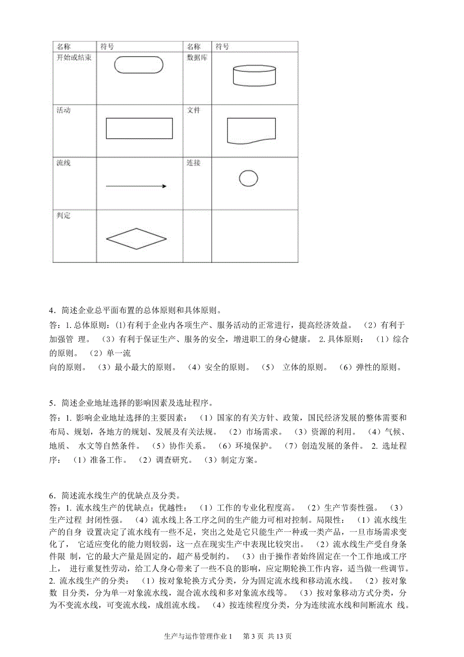 2012年生产与运作管理作业答案1资料_第3页