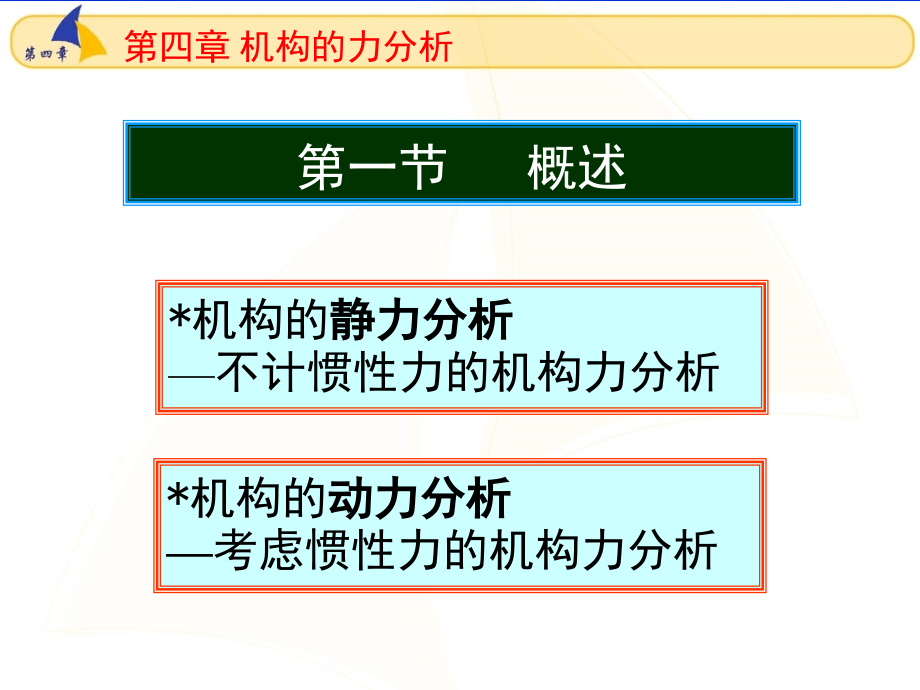 机械原理 第3版 教学课件 ppt 作者 孔建益 04-力分析_第3页