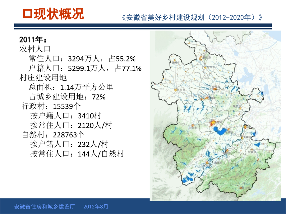 安徽省美好乡村建设规划 2012—2 02 0年课件_第4页