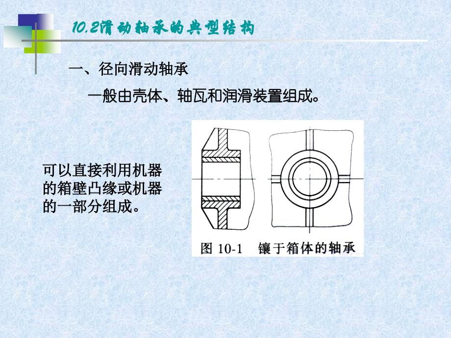 机械设计基础 第2版 教学课件 ppt 作者 王宁侠 《机械设计基础》第十章_轴承_第3页