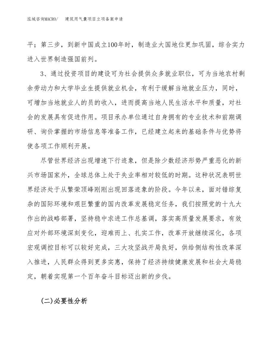 建筑用气囊项目立项备案申请.docx_第5页