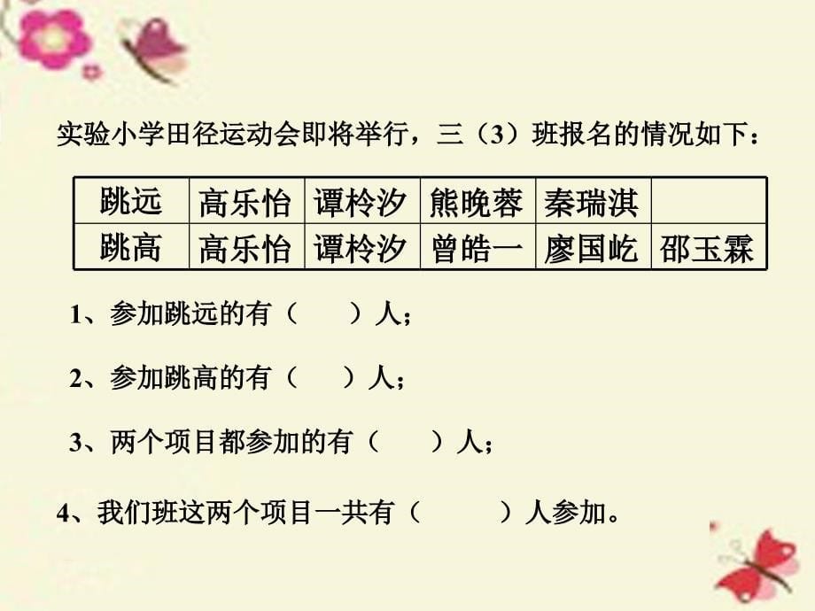 三年级数学下册_8《数学广角—搭配》重叠问题课件2 （新版）新人教版_第5页