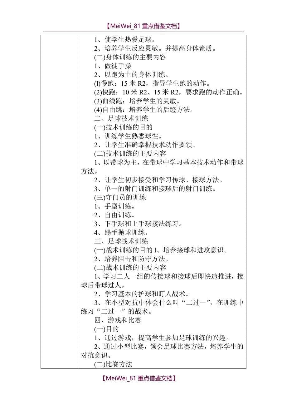 【9A文】足球特色学校申报表_第5页