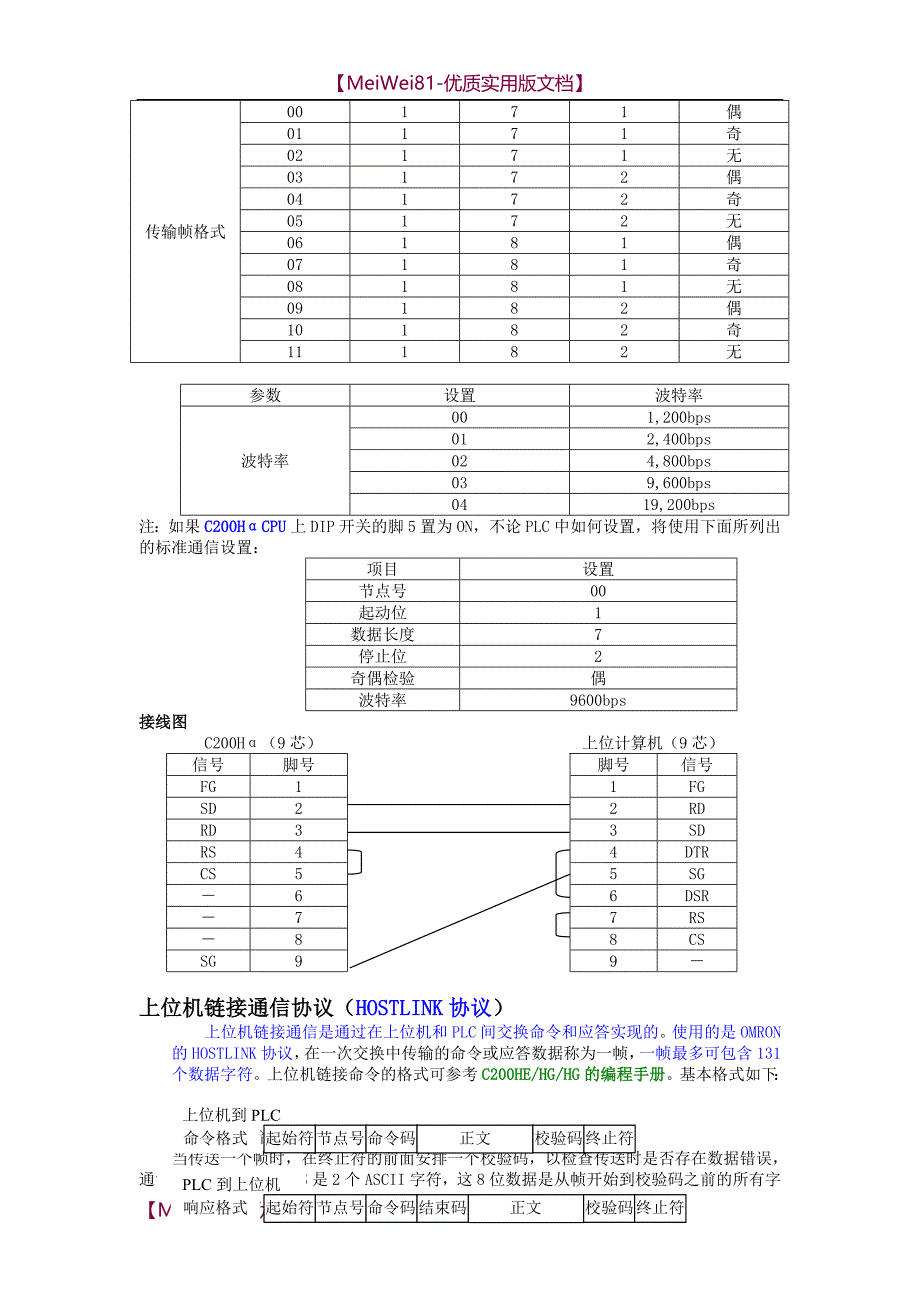 【8A版】Omron-PLC串行通讯讲义_第3页