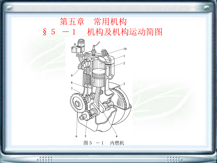 挂图第五章常用机构_第1页