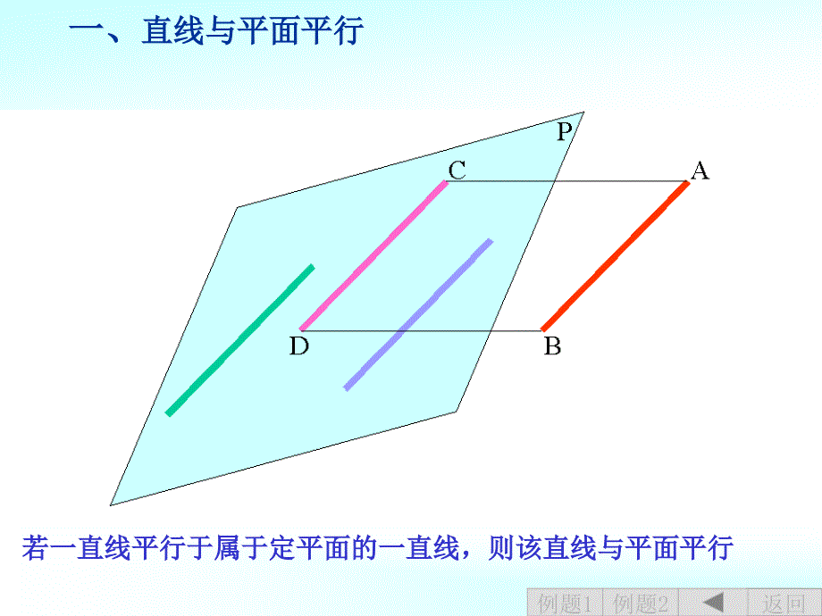 工程制图课件第五章线面相对位置_第4页