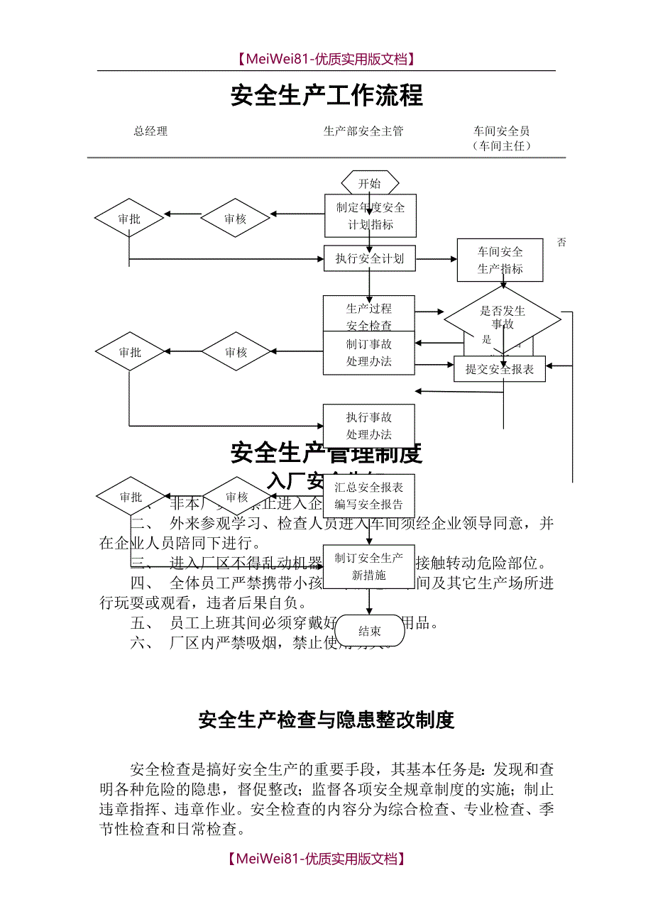 【8A版】安全生产工作流程_第1页