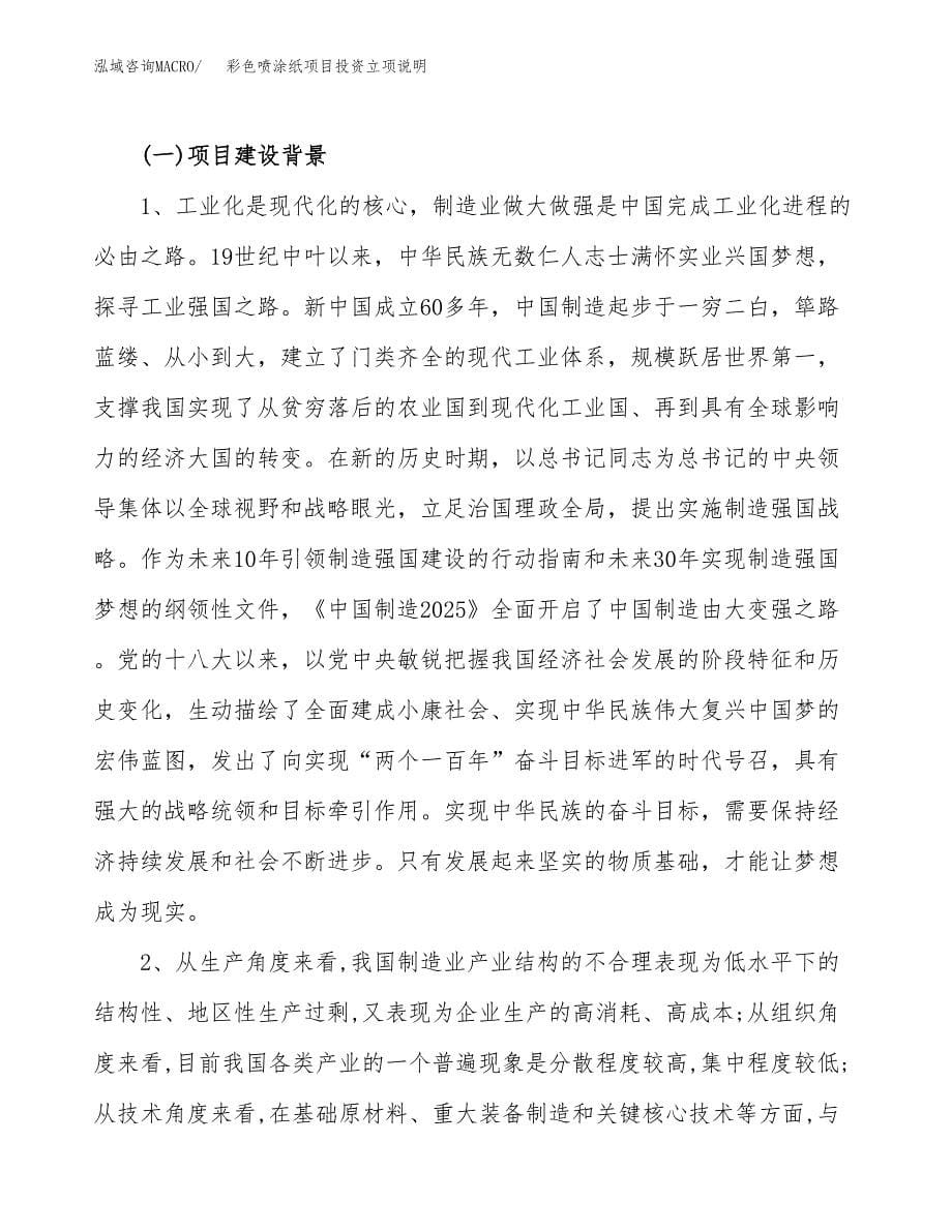 彩色喷涂纸项目投资立项说明.docx_第5页