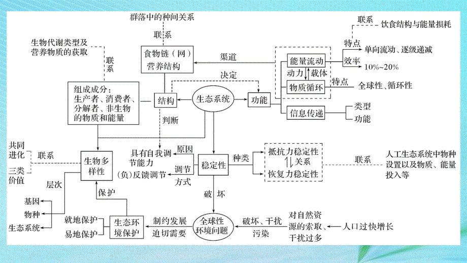 （江苏专用）2019高考生物二轮复习_专题九 生物与环境 构建知识网络 补遗教材遗漏课件_第4页