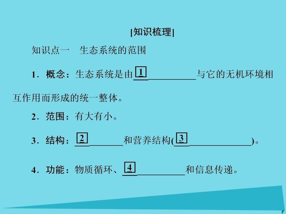 高考生物一轮复习_第十单元 生态系统与生态环境的保护 第32讲 生态系统的结构及生态系统的能量流动课件_第5页