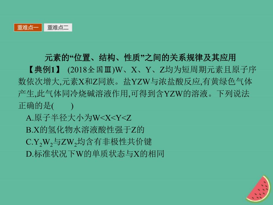 （全国通用版）2018-2019版高中化学_第一章 物质结构 元素周期律本章整合课件 新人教版必修2_第3页