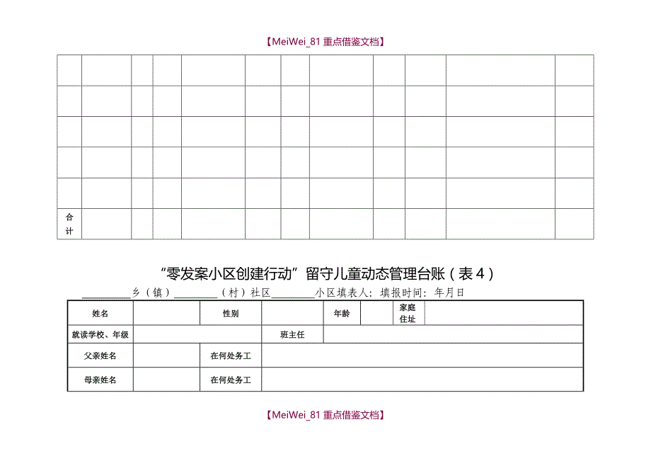 【9A文】零发案小区创建10个台账_第3页