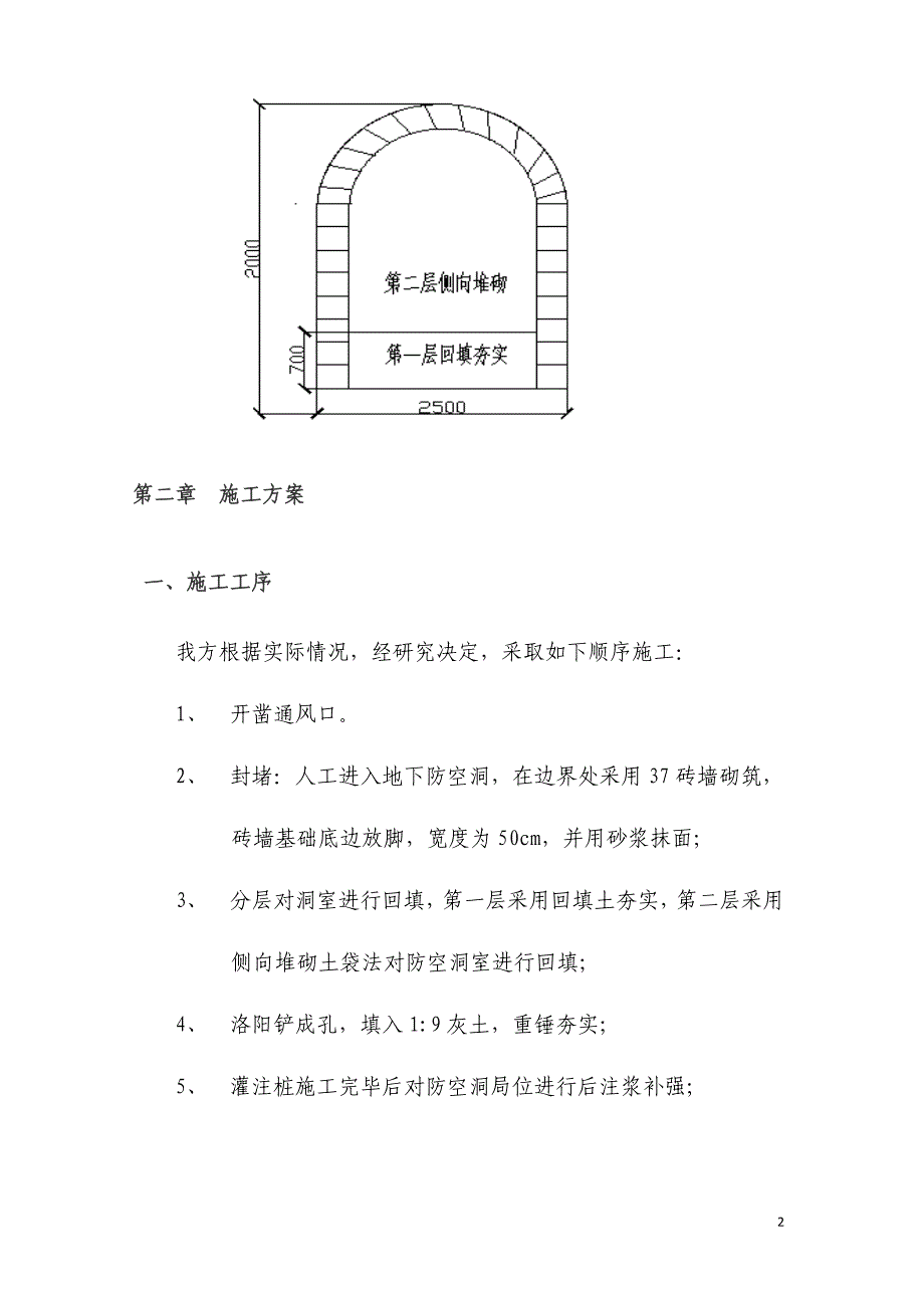 华源凯旋广场地界内防空洞处理方案_第2页