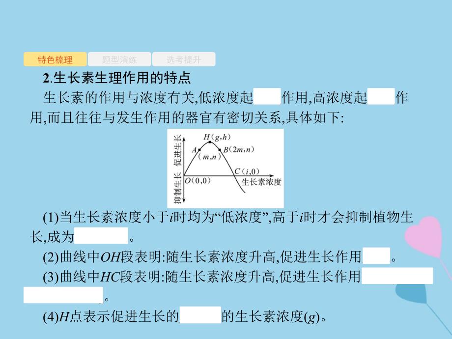 （浙江选考）2019高考生物二轮复习_第六部分 动植物生命活动的调节 14 植物的激素调节课件_第4页