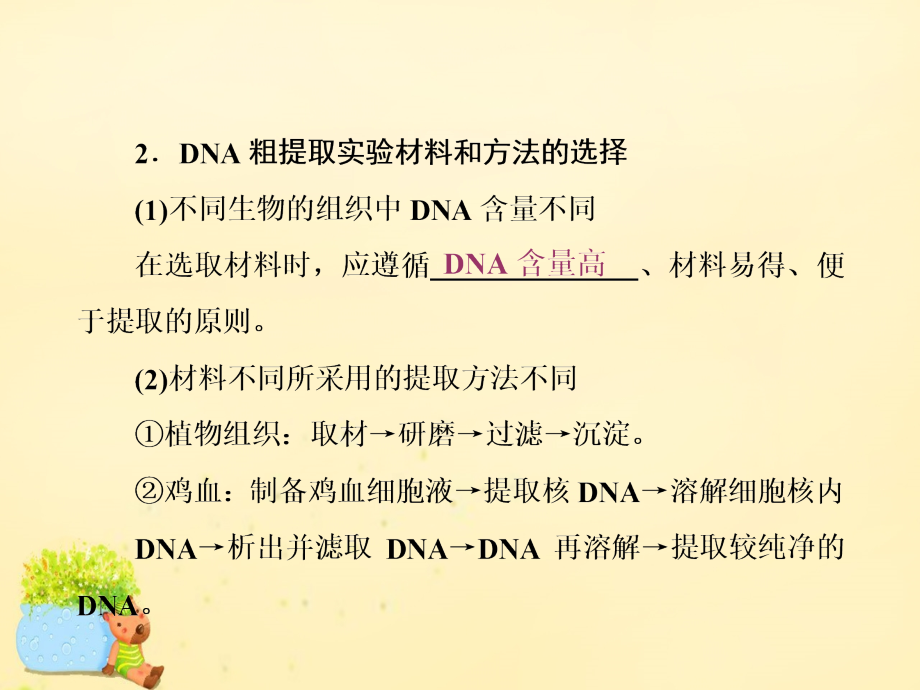 高考生物一轮复习_生物技术实践 第4讲 dna和蛋白质技术、植物有效成分的提取课件（选修1）_第3页