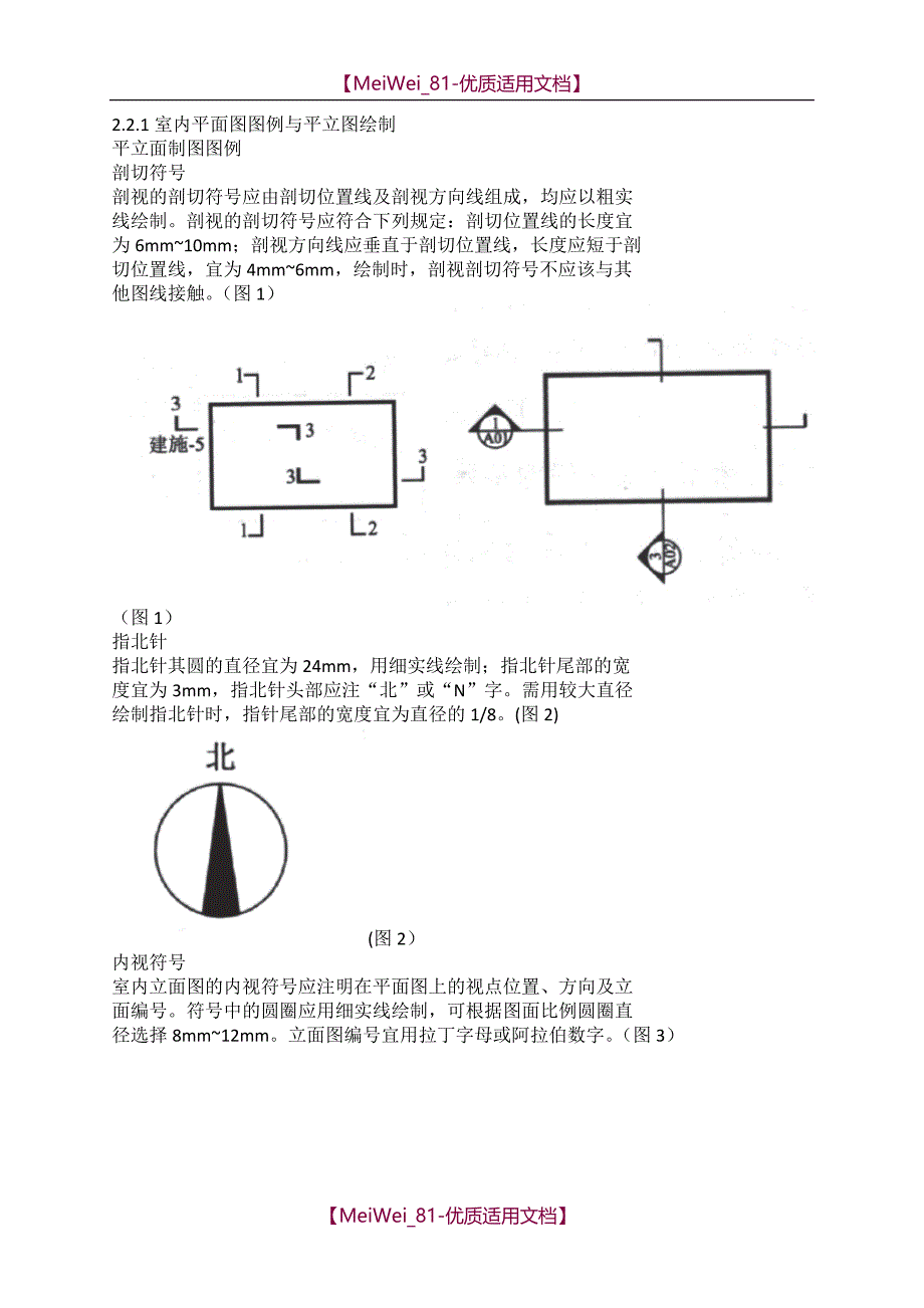 【9A文】手绘室内平面图图例与平立图绘制_第1页