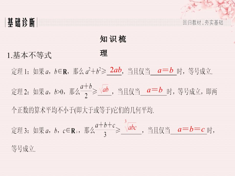 （全国通用版）2019版高考数学大一轮复习_不等式选讲 第2节 不等式的证明课件 文 新人教a版_第3页