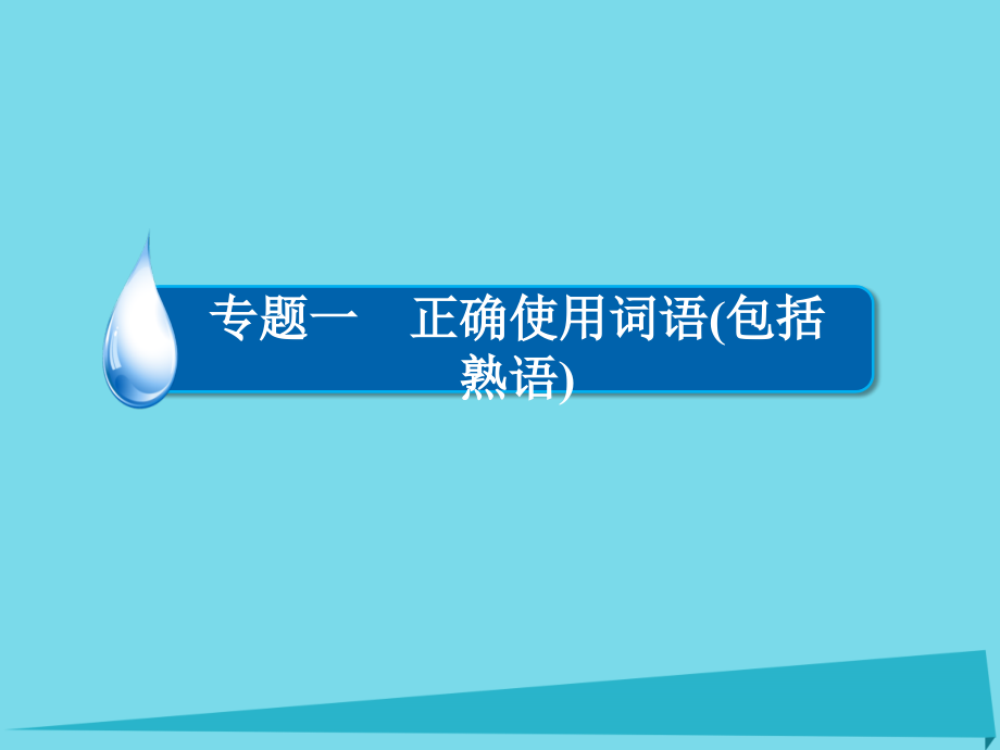 （全国通用）高考语文一轮总复习_第1部分 语言文字运用 专题一 正确使用词语（包括熟语）（一）正确使用熟语（包括成语）课件_第4页