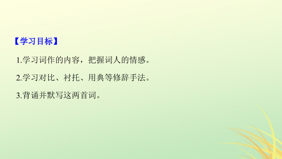 （全国通用版）2018-2019版高中语文_专题三 历史的回声 文本11-12 念奴娇_第2页