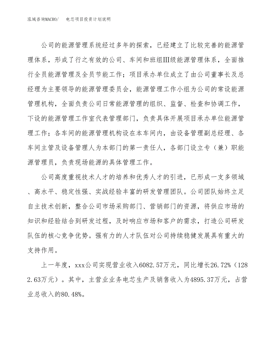 电芯项目投资计划说明.docx_第2页