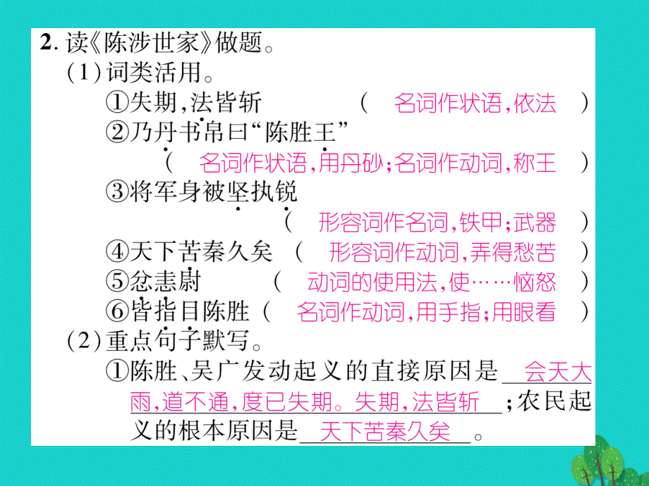 （贵阳专版）九年级语文上册_第六单元 双休作业（十二）课件 （新版）新人教版_第4页