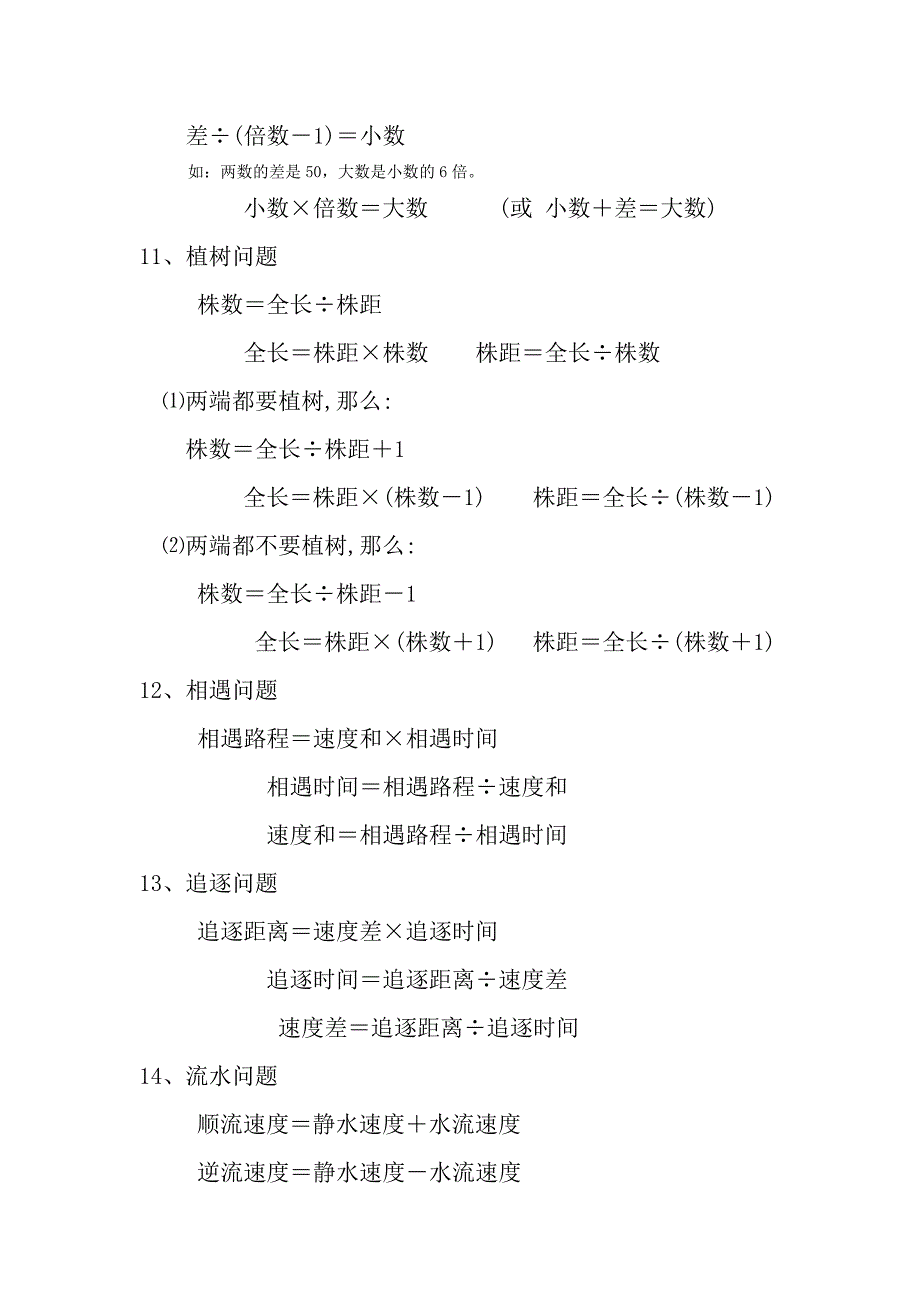 小学数学中的16个数量关系_第2页