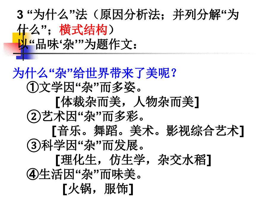 横式与纵式结构----议论文(自制)_第4页