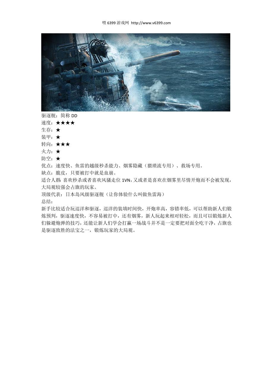 《战舰世界》各类舰船简要分析及新手向舰船推荐分享_第3页