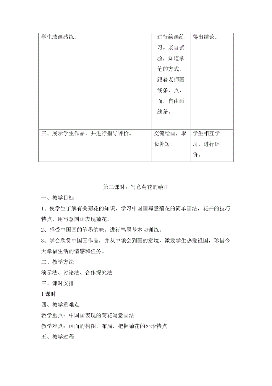 国画自选课教案_第2页