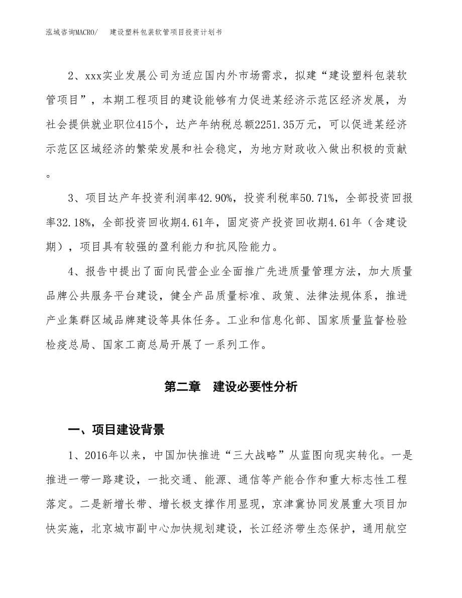 建设塑料包装软管项目投资计划书方案.docx_第5页