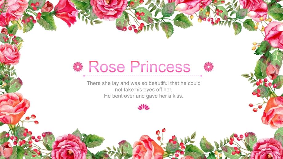 模板-rose-princess_第1页