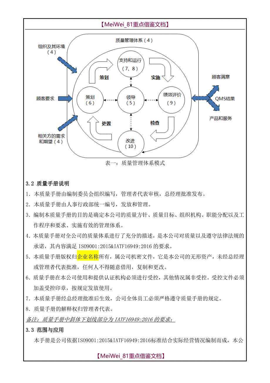 【AAA】IATF16949 2016全部要求质量手册_第4页