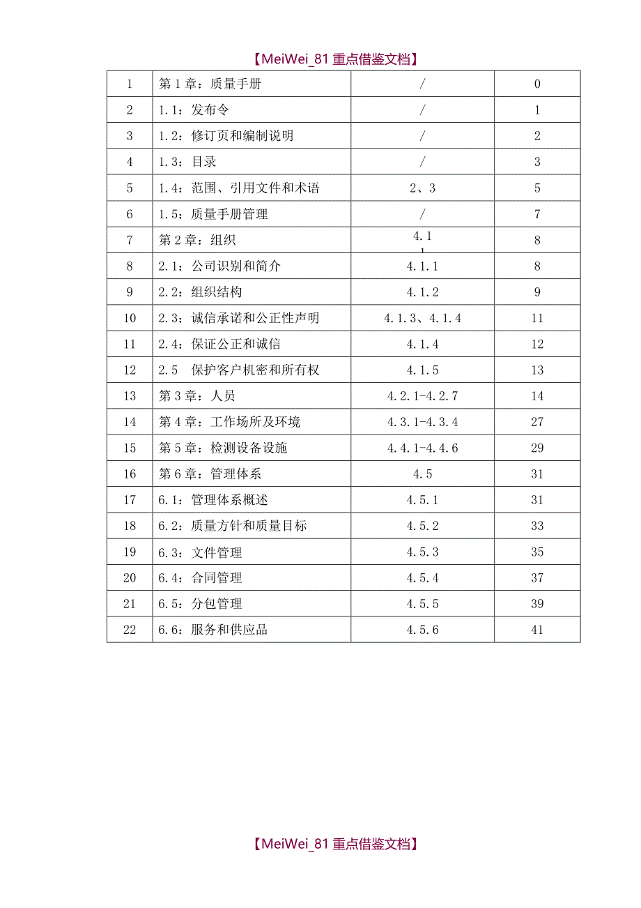 【AAA】2018新评审准则质量手册_第4页