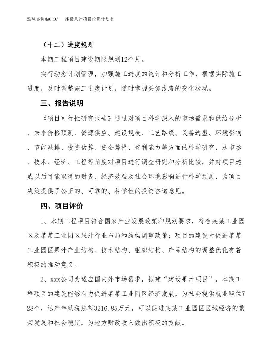 建设果汁项目投资计划书方案.docx_第5页